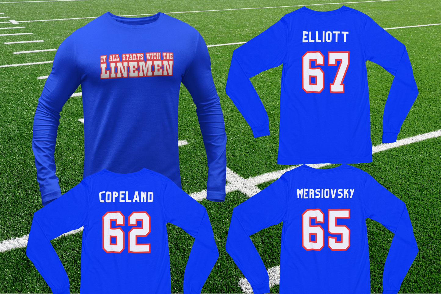 Personalized Team long sleeve t-shirt (Gildan)